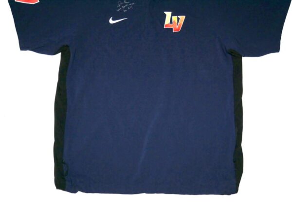 Drew Lugbauer 2024 Player Issued & Signed Official Las Vegas Aviators #17 Nike Short Sleeve XL Pullover