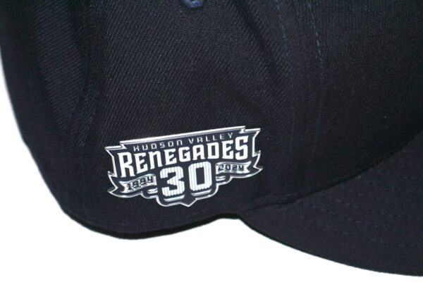 Indigo Diaz 2024 Game Worn & Signed Official Hudson Valley Renegades 30th Anniversary New Era 59FIFTY Hat