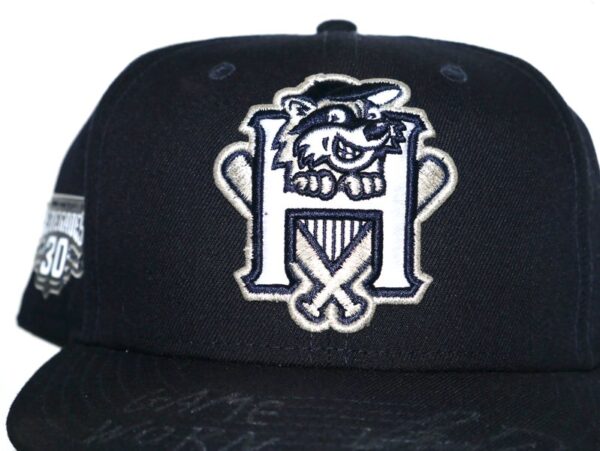 Indigo Diaz 2024 Game Worn & Signed Official Hudson Valley Renegades 30th Anniversary New Era 59FIFTY Hat