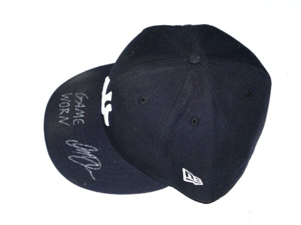 Indigo Diaz 2024 Game Worn & Signed Official New York Yankees On-Field New Era 59FIFTY Hat