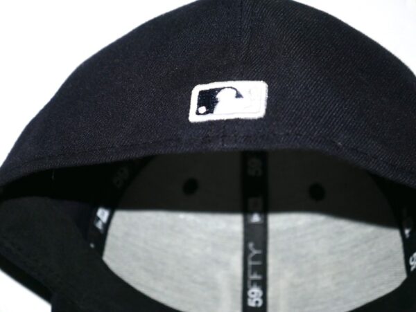 Indigo Diaz 2024 Game Worn & Signed Official New York Yankees On-Field New Era 59FIFTY Hat