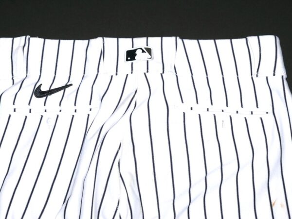 Indigo Diaz 2024 Hudson Valley Renegades Game Worn & Signed Pinstripe Nike MLB Pants