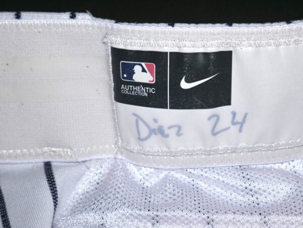 Indigo Diaz 2024 Hudson Valley Renegades Game Worn & Signed Pinstripe Nike MLB Pants