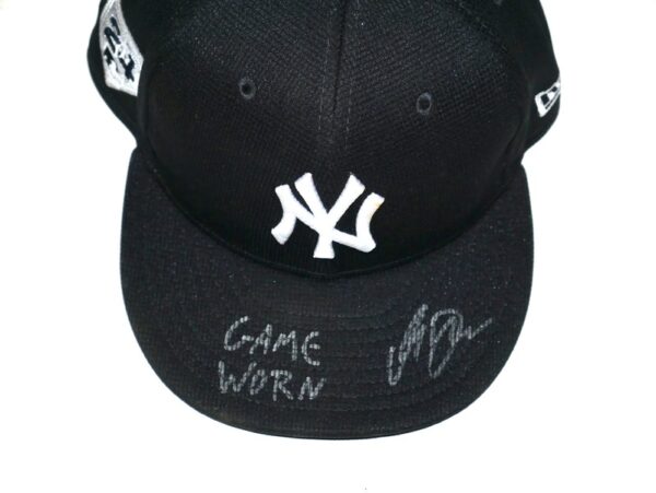 Indigo Diaz Game Worn & Signed Official New York Yankees 2024 Spring Training On-Field New Era 59FIFTY Hat