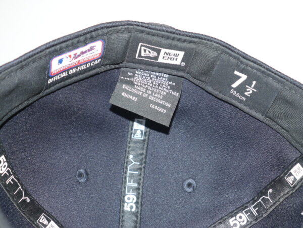 Indigo Diaz Game Worn & Signed Official New York Yankees 2024 Spring Training On-Field New Era 59FIFTY Hat