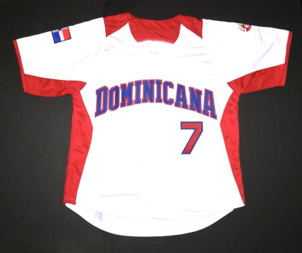 Jose Reyes Signed Custom Dominican Republic World Baseball Classic Jersey - JSA Hologram