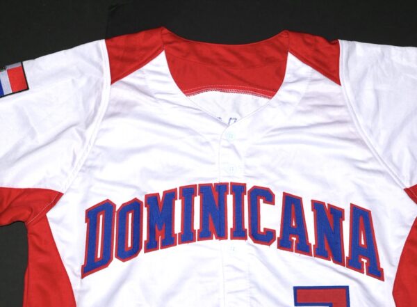 Jose Reyes Signed Custom Dominican Republic World Baseball Classic Jersey - JSA Hologram