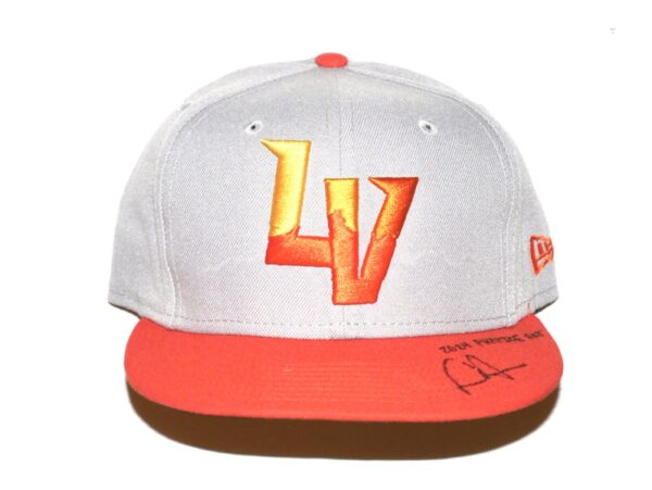 Logan Davidson 2024 Practice Worn & Signed Official Las Vegas Aviators #8 Alternate New Era 59FIFTY Hat