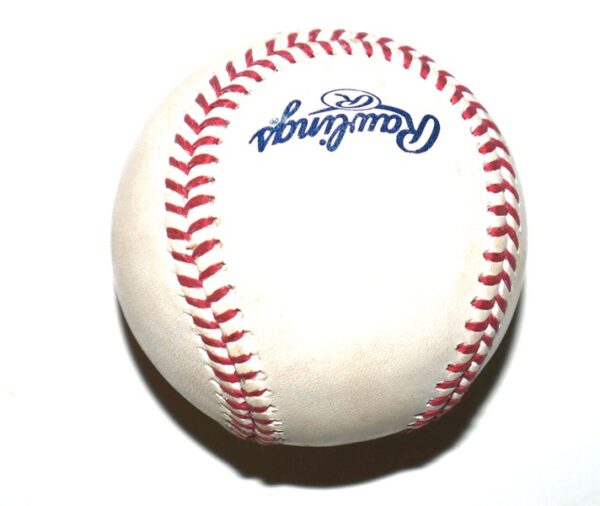 Luke Waddell Gwinnett Stripers Signed Go Braves! Practice Used Official Major League Baseball