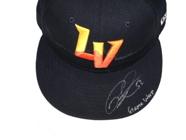 Robert Dugger 2024 Game Worn & Signed Official Las Vegas Aviators #52 New Era 59FIFTY Hat