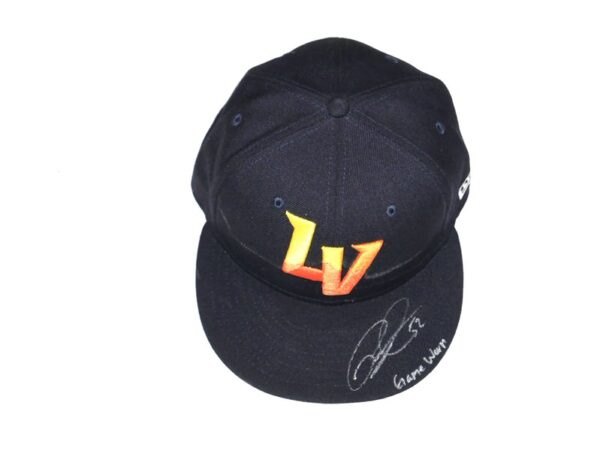 Robert Dugger 2024 Game Worn & Signed Official Las Vegas Aviators #52 New Era 59FIFTY Hat