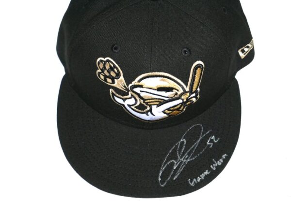 Robert Dugger 2024 Game Worn & Signed Official Las Vegas Whales #52 Theme Night New Era 59FIFTY Hat