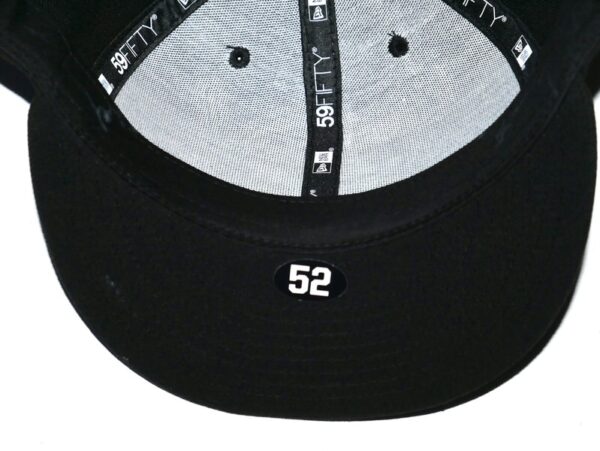 Robert Dugger 2024 Game Worn & Signed Official Las Vegas Whales #52 Theme Night New Era 59FIFTY Hat