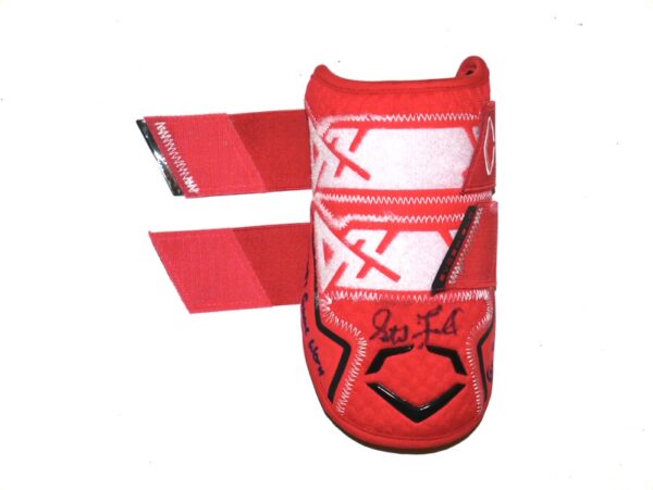 Stuart Fairchild 2024 Game Worn & Signed Cincinnati Reds Evoshield PRO-SRZ Batter's Double Strap Elbow Guard