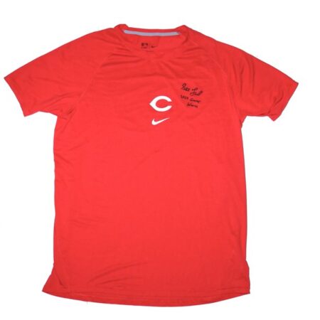 Stuart Fairchild 2024 Game Worn & Signed Official Cincinnati Reds Nike Dri-Fit XL Shirt