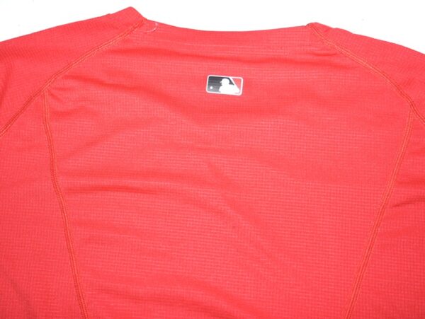 Stuart Fairchild 2024 Game Worn & Signed Official Cincinnati Reds Nike Dri-Fit XL Shirt