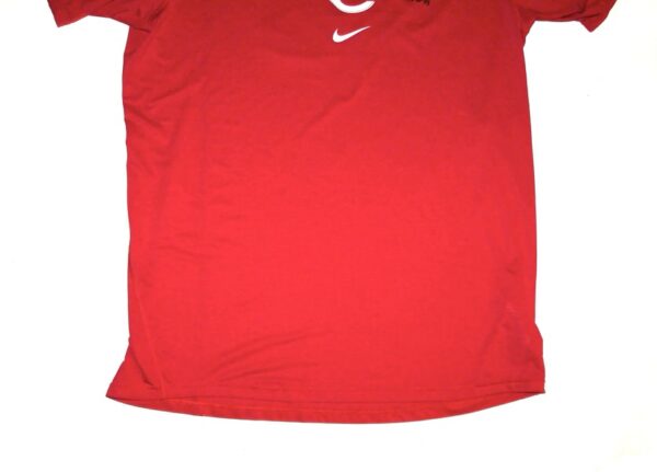 Stuart Fairchild 2024 Game Worn & Signed Official Cincinnati Reds Nike Dri-Fit XL Shirt