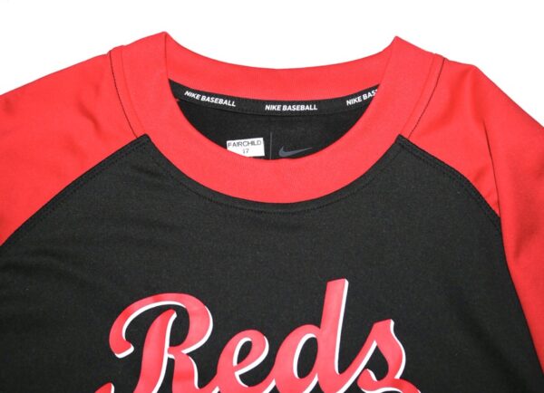 Stuart Fairchild 2024 Player Issued Official Cincinnati Reds FAIRCHILD 17 Nike Dri-Fit Baseball Pullover