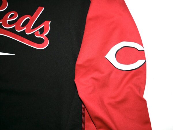 Stuart Fairchild 2024 Player Issued Official Cincinnati Reds FAIRCHILD 17 Nike Dri-Fit Baseball Pullover