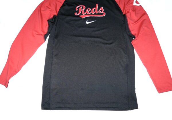 Stuart Fairchild 2024 Player Issued Official Cincinnati Reds FAIRCHILD 17 Nike Dri-Fit Baseball Pullover