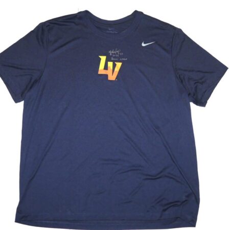 Yohel Pozo 2024 Game Worn & Signed Official Las Vegas Aviators POZO #37 Nike Dri-Fit XXL Shirt