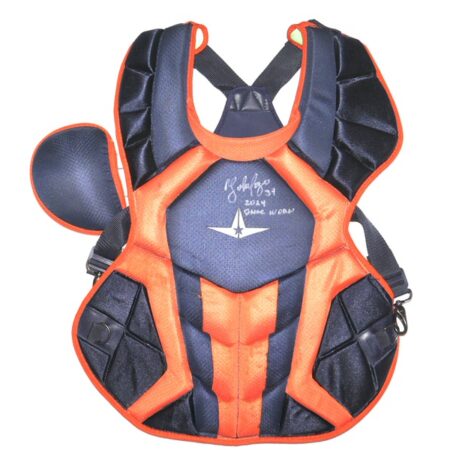 Yohel Pozo 2024 Las Vegas Aviators Game Worn & Signed All-Star CP50PRO Chest Protector