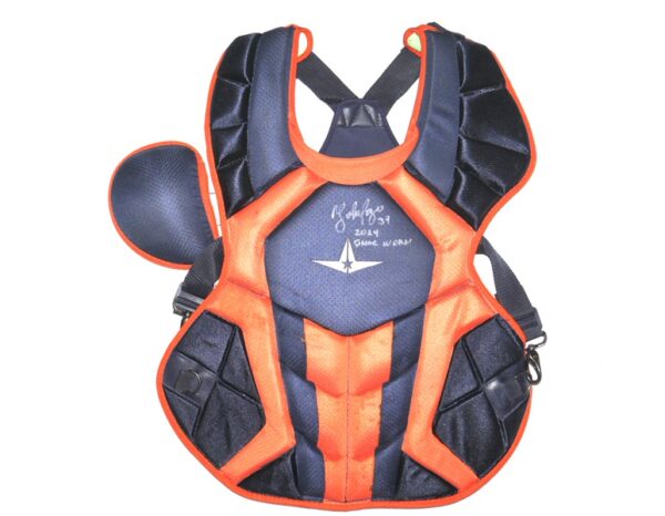 Yohel Pozo 2024 Las Vegas Aviators Game Worn & Signed All-Star CP50PRO Chest Protector