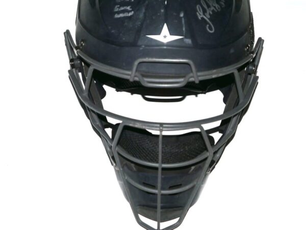 Yohel Pozo 2024 Las Vegas Aviators Game Worn & Signed All-Star Catcher's Helmet