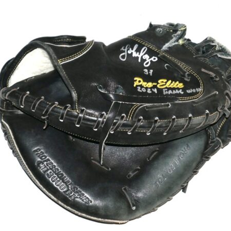 Yohel Pozo 2024 Las Vegas Aviators Game Worn & Signed All-Star Pro Elite Baseball Catcher's Mitt