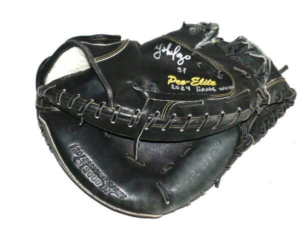 Yohel Pozo 2024 Las Vegas Aviators Game Worn & Signed All-Star Pro Elite Baseball Catcher's Mitt