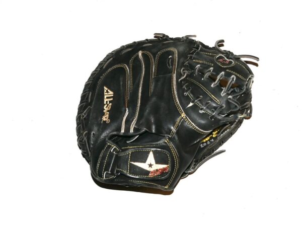 Yohel Pozo 2024 Las Vegas Aviators Game Worn & Signed All-Star Pro Elite Baseball Catcher's Mitt