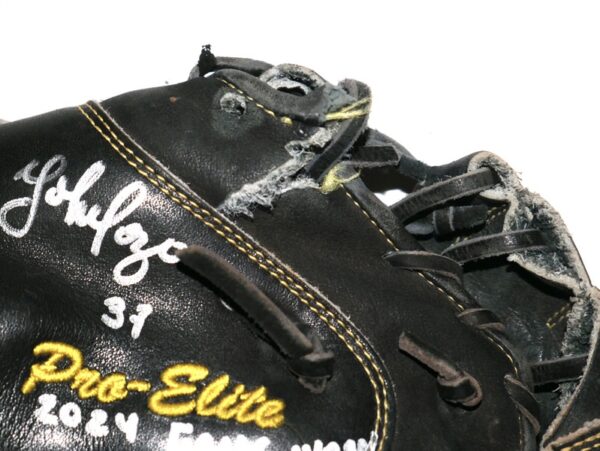 Yohel Pozo 2024 Las Vegas Aviators Game Worn & Signed All-Star Pro Elite Baseball Catcher's Mitt