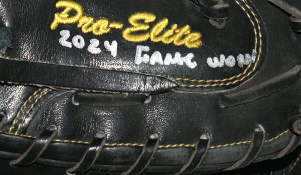 Yohel Pozo 2024 Las Vegas Aviators Game Worn & Signed All-Star Pro Elite Baseball Catcher's Mitt