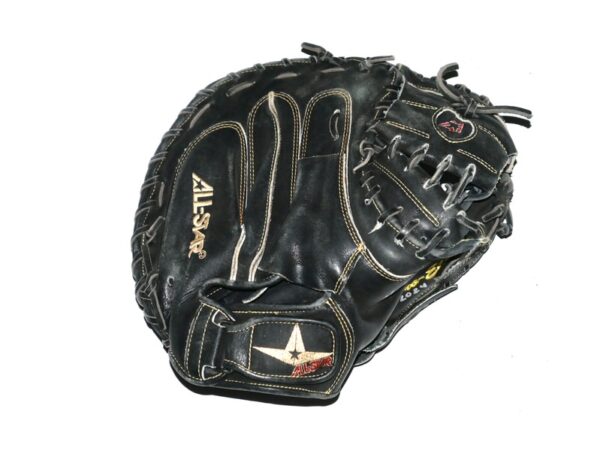 Yohel Pozo 2024 Las Vegas Aviators Game Worn & Signed All-Star Pro Elite Baseball Catcher's Mitt