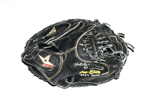 Yohel Pozo 2024 Las Vegas Aviators Game Worn & Signed All-Star Pro Elite Baseball Catcher's Mitt