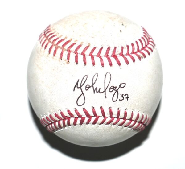 Yohel Pozo Las Vegas Aviators Signed Practice Used Official Major League Baseball