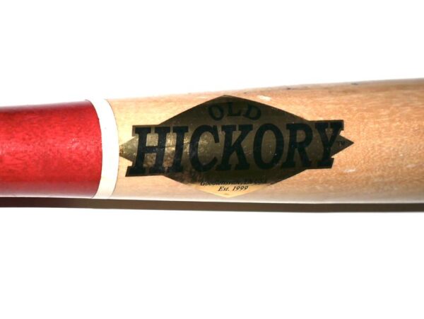 Adam Zebrowski 2024 Rome Emperors Game Used & Signed Old Hickory Pro Birch CP1 Baseball Bat