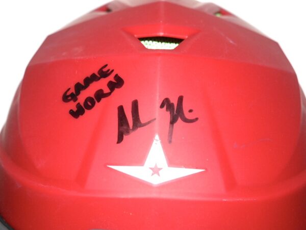 Adam Zebrowski 2024 Rome Emperors Game Worn & Signed All-Star Catcher's Helmet