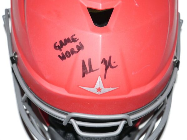 Adam Zebrowski 2024 Rome Emperors Game Worn & Signed All-Star Catcher's Helmet