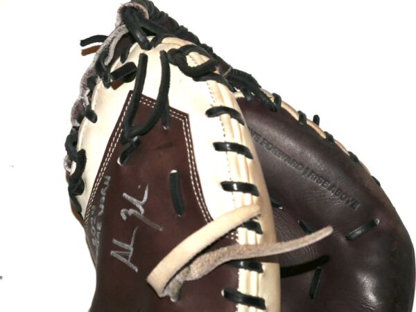 Adam Zebrowski 2024 Rome Emperors Game Worn & Signed All Star S7 Elite Baseball Catcher's Mitt