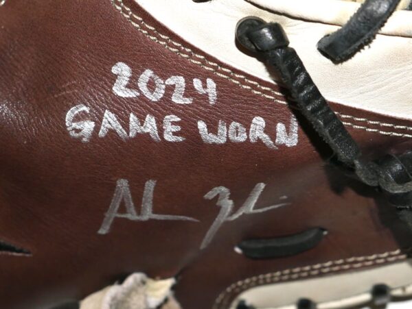 Adam Zebrowski 2024 Rome Emperors Game Worn & Signed All Star S7 Elite Baseball Catcher's Mitt