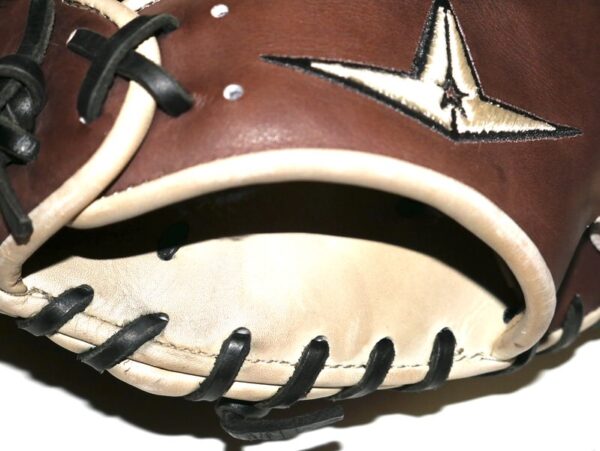 Adam Zebrowski 2024 Rome Emperors Game Worn & Signed All Star S7 Elite Baseball Catcher's Mitt