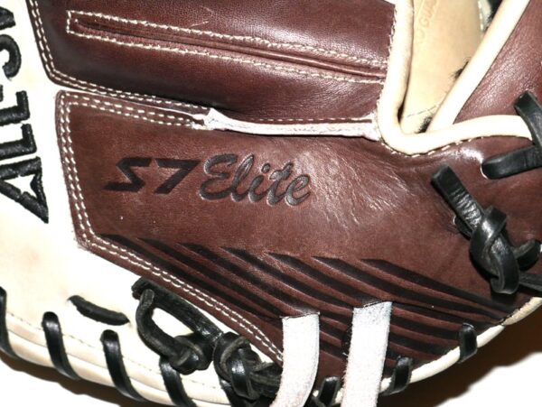 Adam Zebrowski 2024 Rome Emperors Game Worn & Signed All Star S7 Elite Baseball Catcher's Mitt