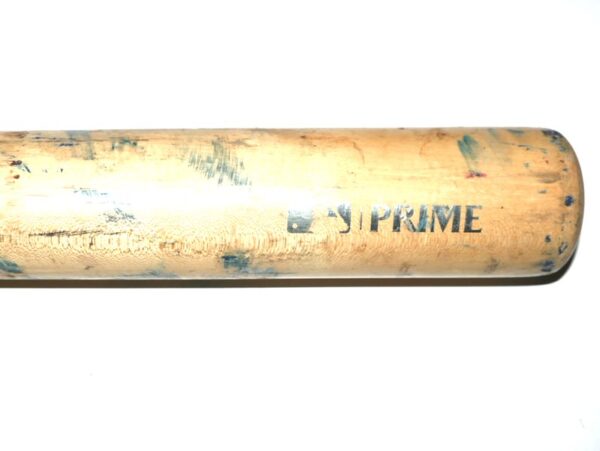 Armando Alvarez 2023 San Francisco Giants #81 Game Used & Signed Louisville Slugger A174 Baseball Bat - CRACKED