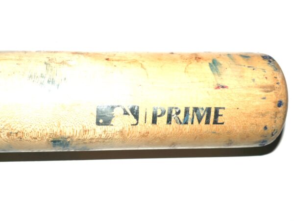 Armando Alvarez 2023 San Francisco Giants #81 Game Used & Signed Louisville Slugger A174 Baseball Bat - CRACKED