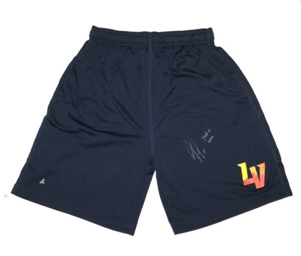 Armando Alvarez 2024 Practice Worn & Signed Official Las Vegas Aviators BSN Sports Shorts