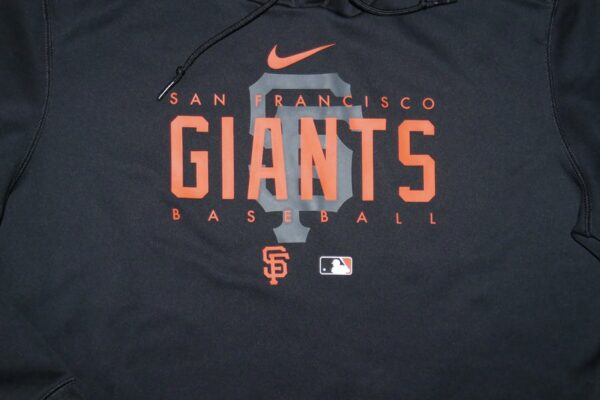 Armando Alvarez Team Issued & Signed Official San Francisco Giants ALVAREZ 81 Nike Therma-Fit Pullover Hooded Sweatshirt