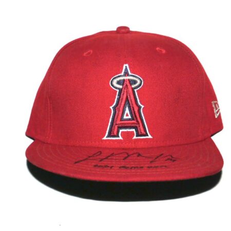 Logan O’Hoppe 2024 Game Worn & Signed Official Los Angeles Angels “14 O’HOPPE” New Era 59FIFTY Hat