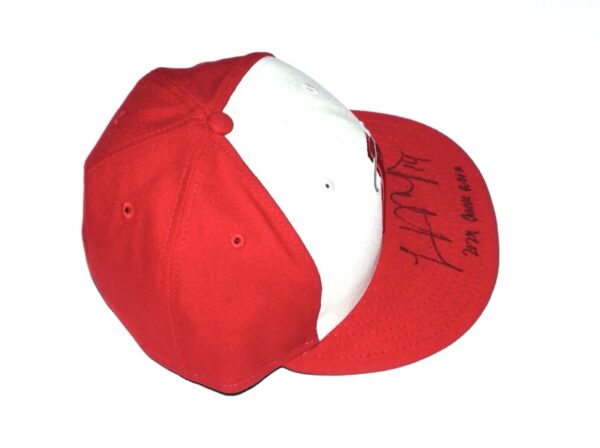 Logan O’Hoppe 2024 Game Worn & Signed Official Los Angeles Angels City Connect “14 O’HOPPE” New Era 59FIFTY Hat