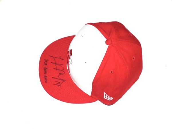 Logan O’Hoppe 2024 Game Worn & Signed Official Los Angeles Angels City Connect “14 O’HOPPE” New Era 59FIFTY Hat